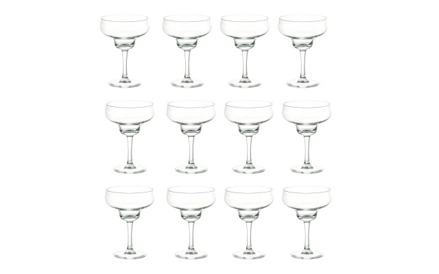  Special 7 inch Margarita Glass Sets, Set of 12