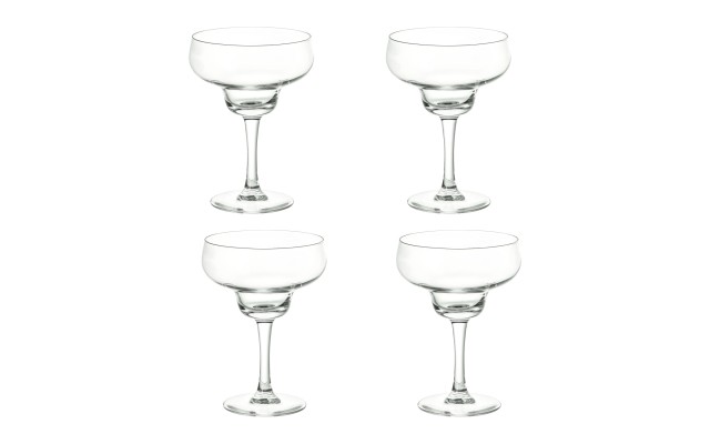  Special 7 inch Margarita Glass Sets, Set of 4