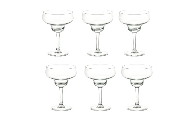  Special 7 inch Margarita Glass Sets, Set of 6