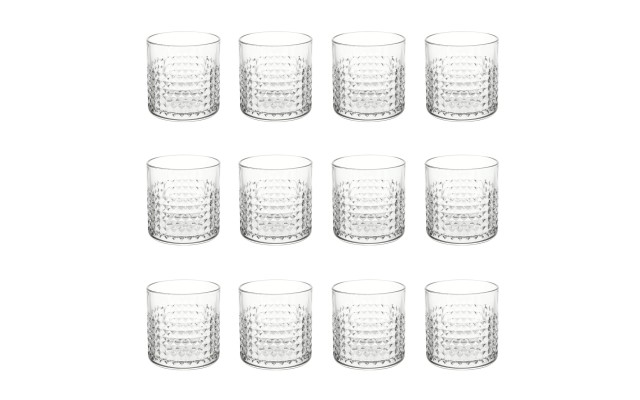  Special Whiskey Glass Sets, 10 oz, Clear Set, Set of 12