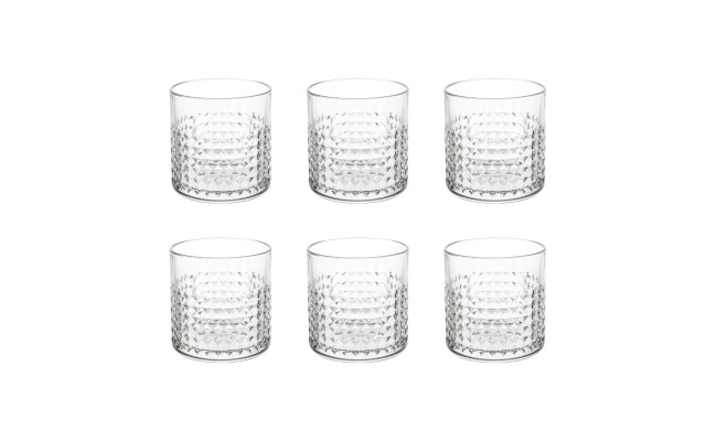  Special Whiskey Glass Sets, 10 oz, Clear Set, Set of 6