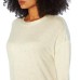  Soft Hand Feel Ladies' Speckled Detail Pullover, Ivory, 2X