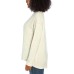  Soft Hand Feel Ladies' Speckled Detail Pullover, Ivory, 2X