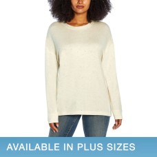 Three Dots Soft Hand Feel Ladies' Speckled Detail Pullover