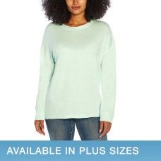 Three Dots Soft Hand Feel Ladies' Speckled Detail Pullover