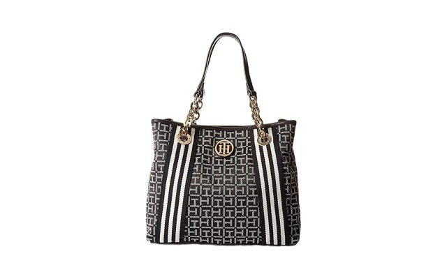  Logo Medium Tote Satchel Bag Handbag Purse