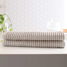 Turkish Towel Company Super-absorbant Japanese Waffle  2-Piece Bath Sheet Set31