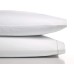  400 Thread Count Sheet Set, Queen, White/Charcoal