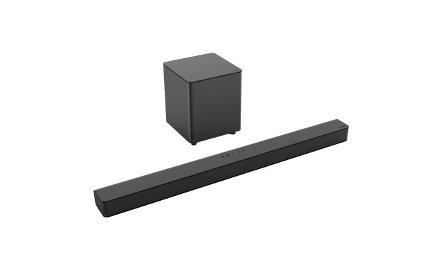  V21-H8 36″ 2.1 Channel Soundbar with Wireless Subwoofer Bluetooth Music Streaming