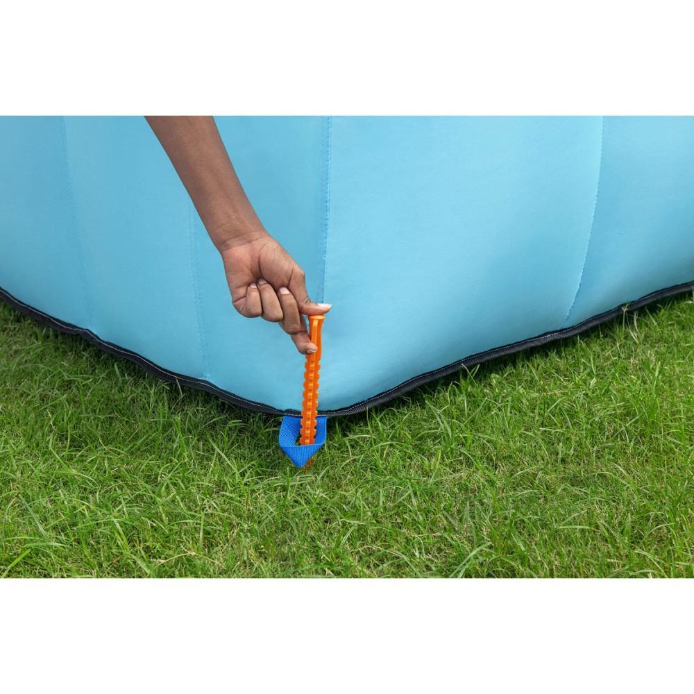 Wonder Hoops 10′ Inflatable Bounce House Park with Basketball and Slide