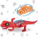  Robo Alive Lurking Lizard Battery-Powered Robotic Toy, Red,Blue