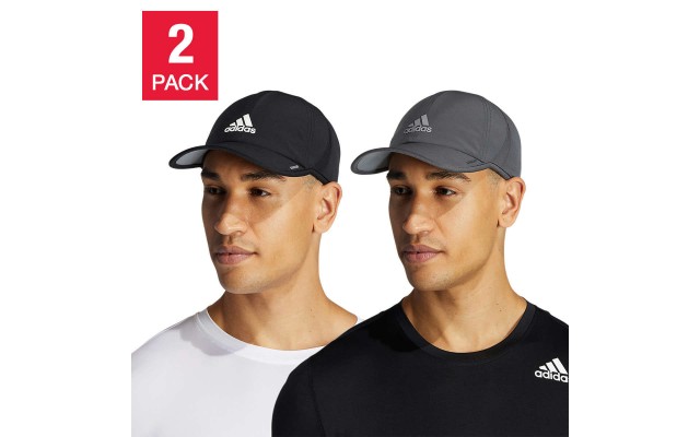  Moisture-Wicking 2-pack Superlite Cap, Black/Gray