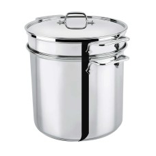 All-Clad 16 Quart Stainless Steel Tri-Ply Base Construction Multi-Cooker, E907s200