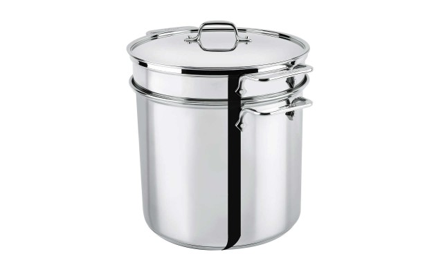  16 Quart Stainless Steel Tri-Ply Base Construction Multi-Cooker, E907s200