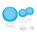  3-Pack Color-changing LED Orb Light