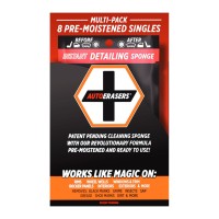 AutoERASERS Instant Auto Detailing 8 Pre-Moistened Sponge Combo Kit