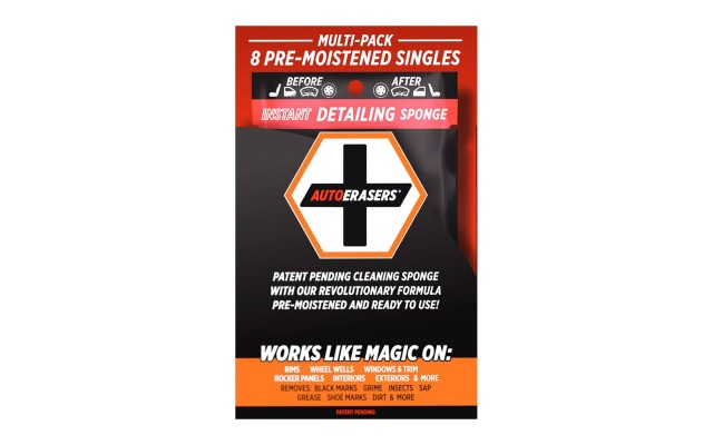  Instant Auto Detailing 8 Pre-Moistened Sponge Combo Kit