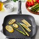  Modena Granitium Nonstick Coating Exceptional Scratch Resistance 11″ Grill Pan