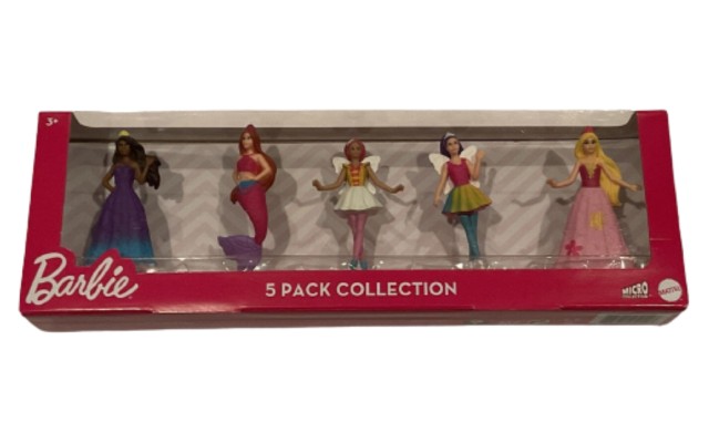  Micro Collection-Fairy, Mermaid & Princess 5 pc.