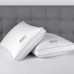  2-Pack Black Pillows, White, queen-size, Queen Size