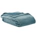  100% Polyester EcoSoft Blanket, Teal, Queen