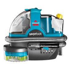 Bissell SpotBot Pet Hands Free Portable Deep Cleaner, Blue