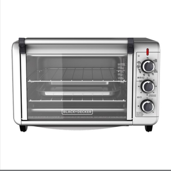  6-Slice 1500W Convection Toaster Oven, Silver TO3000G