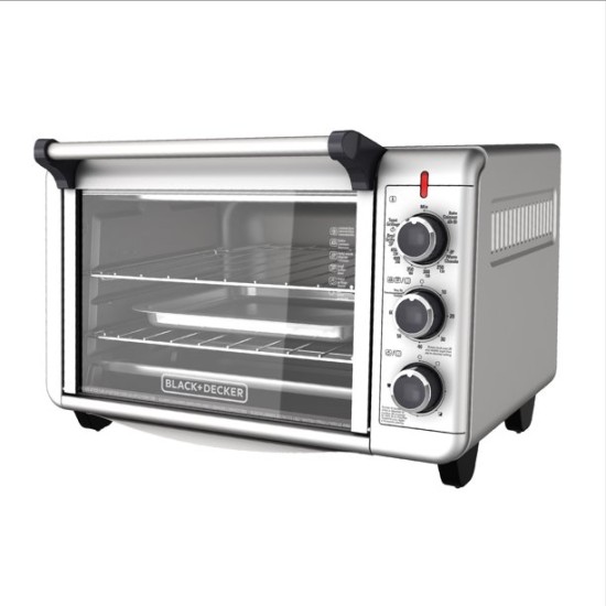  6-Slice 1500W Convection Toaster Oven, Silver TO3000G