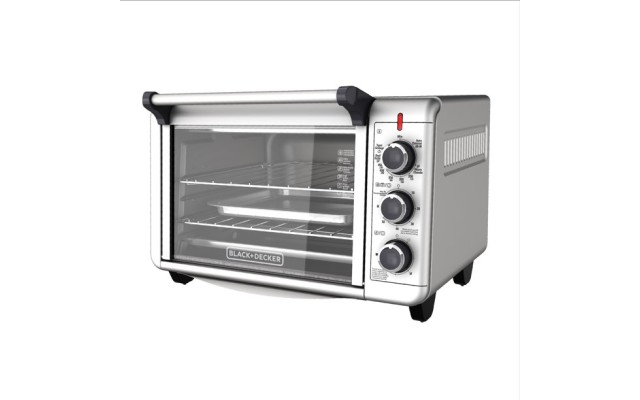  6-Slice 1500W Convection Toaster Oven, Silver TO3000G