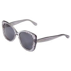 Bottega Veneta Grey CR 39 100% UV Women’s Sunglasses, BV0198SK