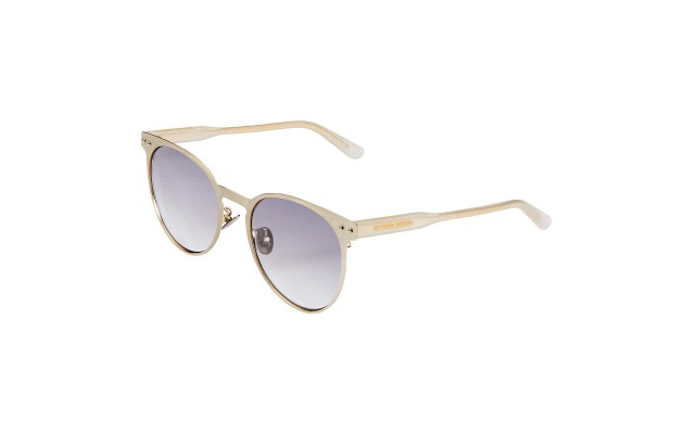  Novelty BV0225SK Gold White Grey Women Sunglasses