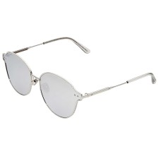 Bottega Veneta Novelty Unisex Sunglasses, Silver BV0156SK