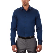 Calvin Klein X Men's STEEL Extra-Slim Fit Non-Iron Performance Herringbone Dress Shirts