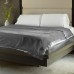  Fleece Satin Binding Boarder Blanket, Gray, King