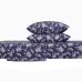 Charisma Microfiber Sheet Set, 1 Flat Sheet, 1 Fitted Sheet, 4 Pillowcases, Blue, King