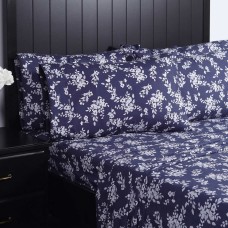 Charisma Microfiber Sheet Set, 1 Flat Sheet, 1 Fitted Sheet, 4 Pillowcases