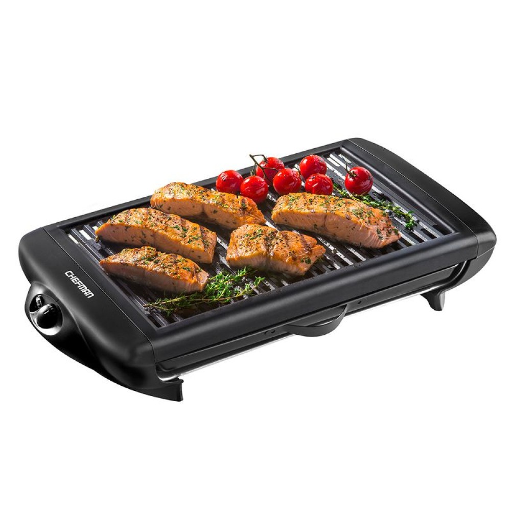 Chefman Smokeless Indoor Grill Black Rj Sg Ds