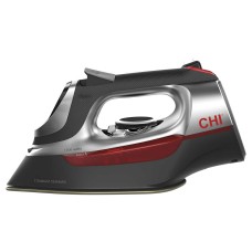 CHI 1700W Electronic Clothing Iron with Retractable Cord, Silver