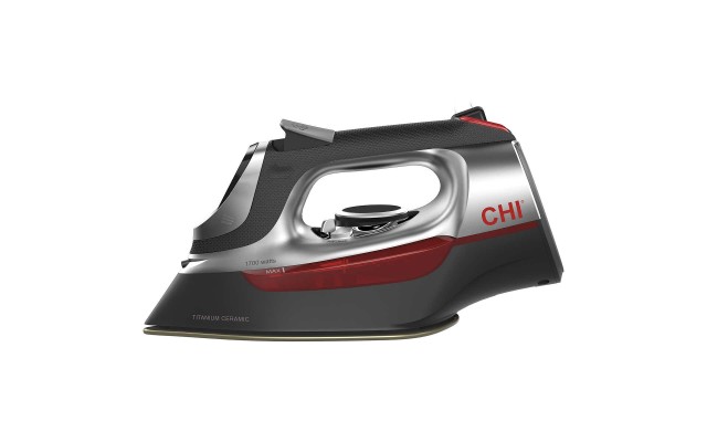  1700W Electronic Clothing Iron with Retractable Cord, Silver