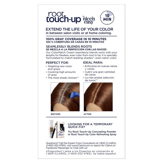  Root Touch-Up Permanent Hair Color, 5RC Medium Copper Red