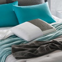 Comfort Revolution Charcoal Gel + Memory Foam Pillow, (Standard Size)
