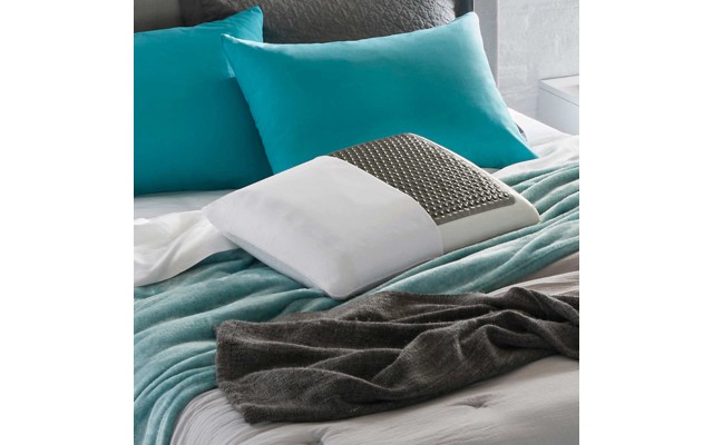  Charcoal Gel + Memory Foam Pillow, (Standard Size)