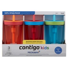Contigo Kids 14oz BPA Free Antimicrobial Leak-Proof Tumblers Set 3 pc.