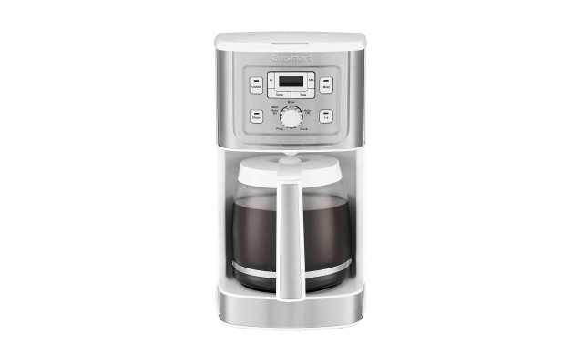  Brew Central Digital Display 14-Cup Self-cleaning Programmable Coffee Maker, CBC-7200PC, White