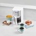  Brew Central Digital Display 14-Cup Self-cleaning Programmable Coffee Maker, CBC-7200PC, White