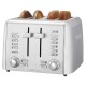  Single-Slice Technology Custom Select 4-Slice Toaster, RBT-1350PC