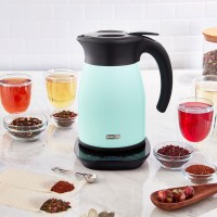 Dash 1.7L Digital Display Insulated Electic Kettle, Aqua