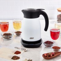 Dash 1.7L Digital Display Insulated Electic Kettle, White