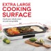  Everyday 1500 Watts Nonstick Electric Griddle, White