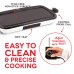  Everyday 1500 Watts Nonstick Electric Griddle, White